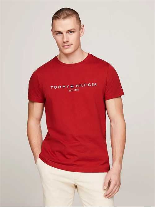 t-shirt uomo rossa